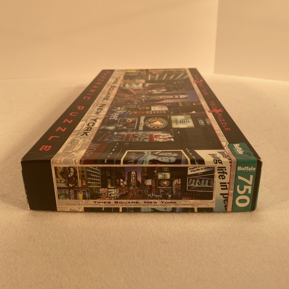 Buffalo Games Panoramic Jigsaw Puzzle Times Square, New York City 750 pieces - Picture 6 of 8